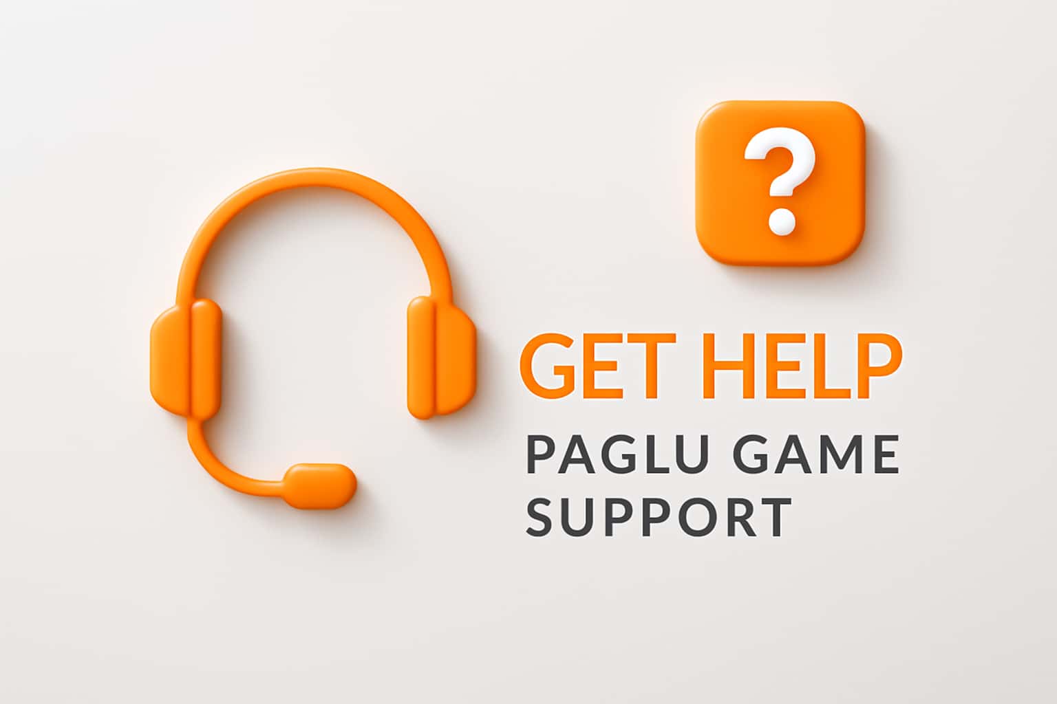 Get Help - Paglu Game Support Interface