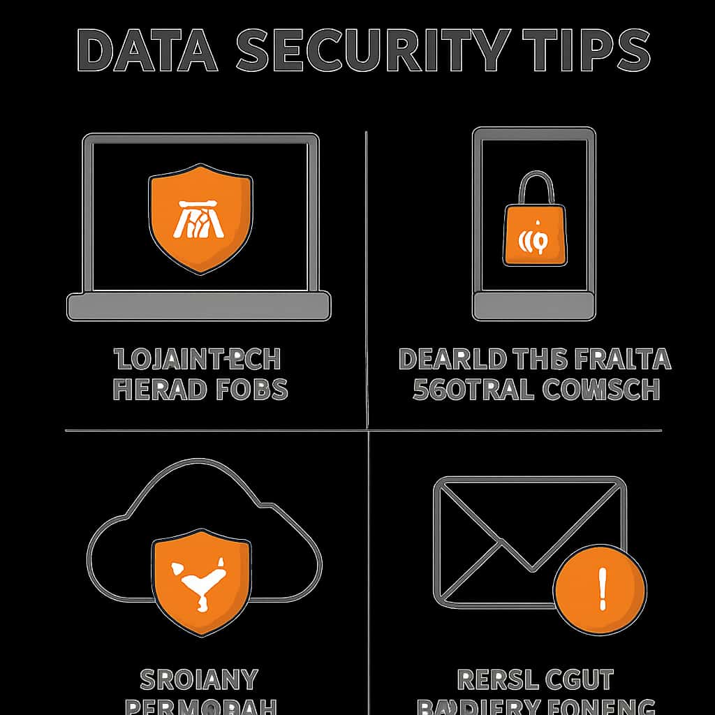 An educational diagram about Paglu Game Data Security Tips.