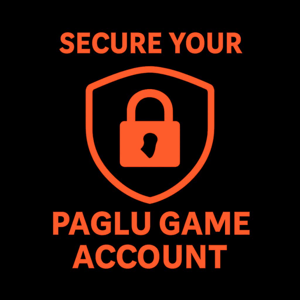 Icon representing account security for Paglu Game.